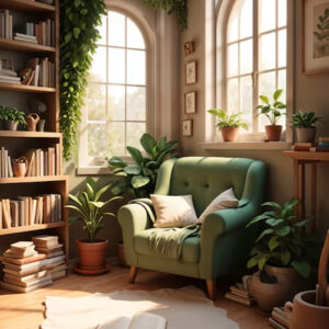 Solid Wood Sofa Chair